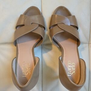 Franco Sarto Women's Tan Sandals Size 7.5